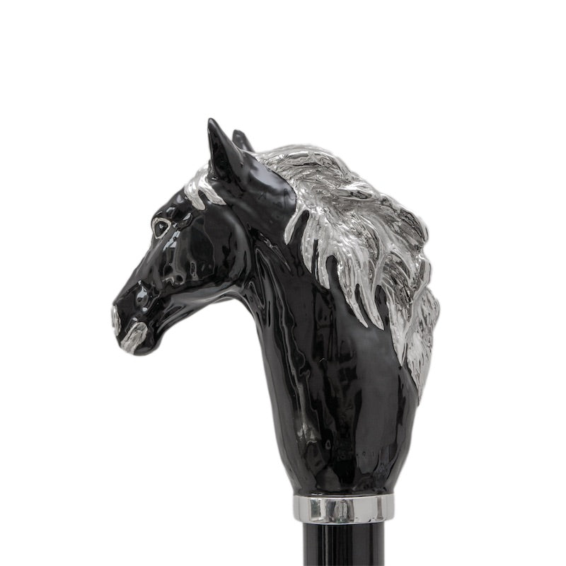 Pasotti Schuhanzieher mit Schwarzes Pferd