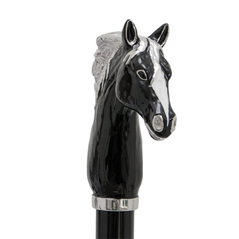 Pasotti Schuhanzieher mit Schwarzes Pferd