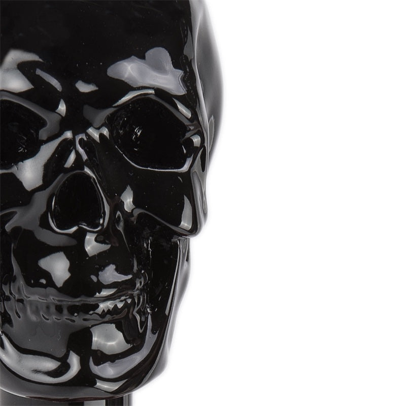 Pasotti Schuhanzieher mit Schwarzen Totenkopf