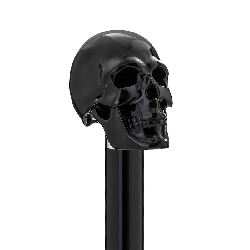 Pasotti Schuhanzieher mit Schwarzen Totenkopf